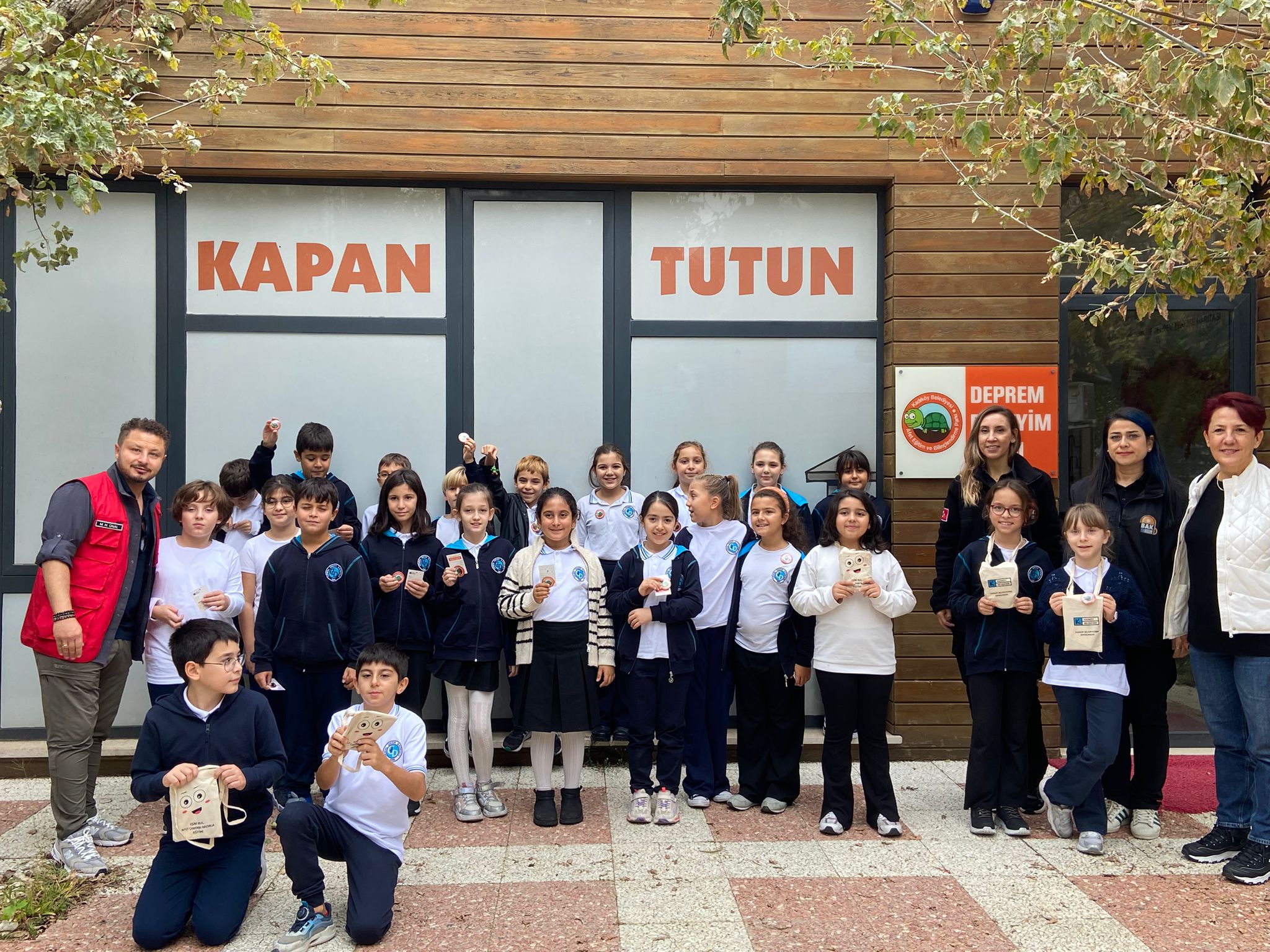Çocuklar afet bilinciyle büyüyor